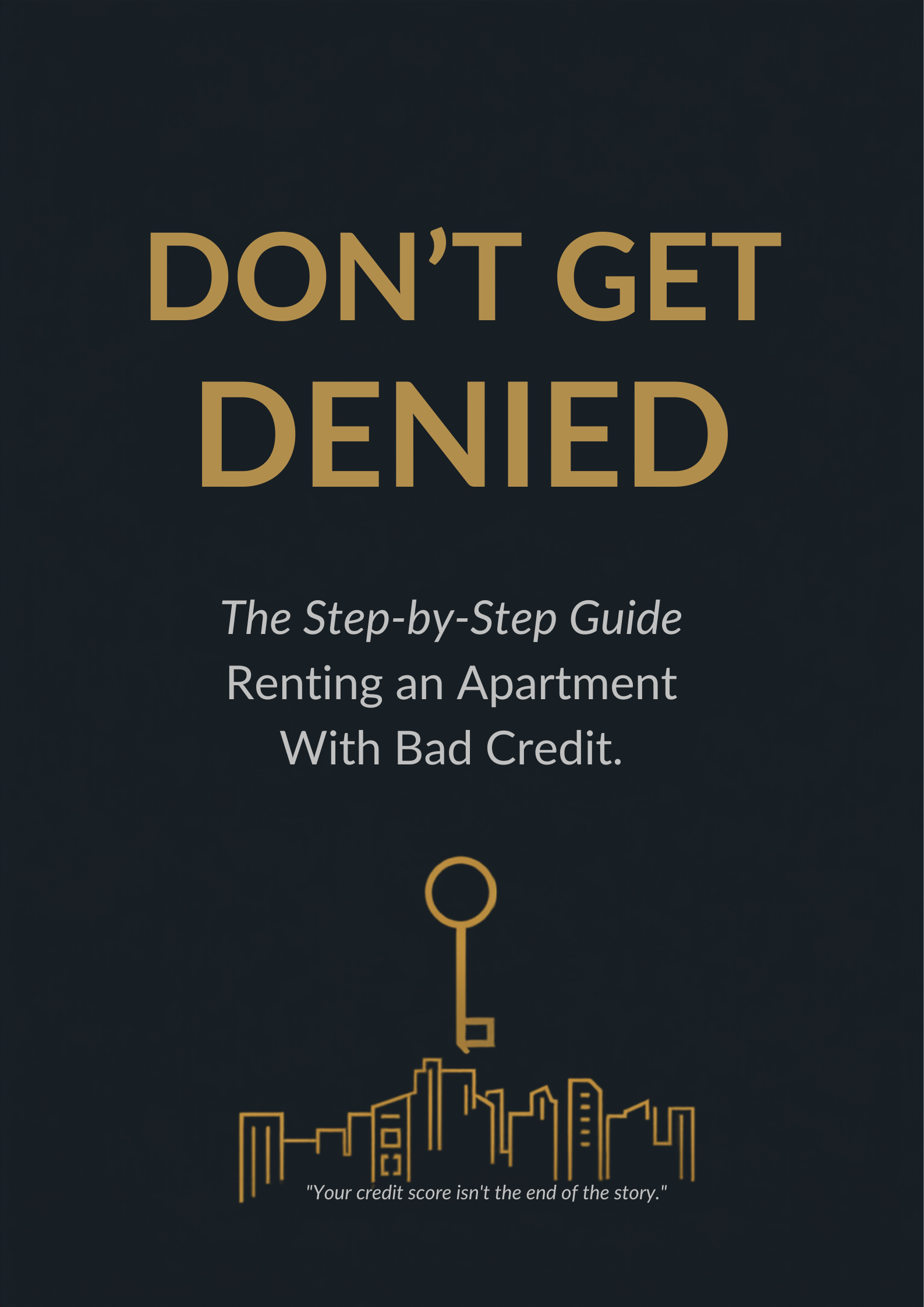 Don't Get Denied Ebook Cover